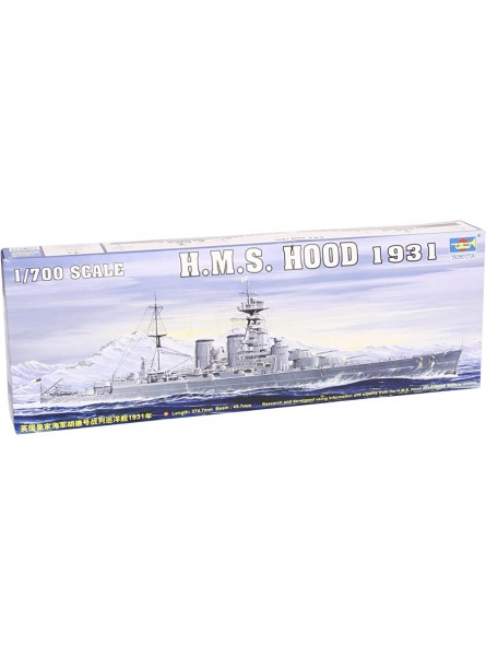 Trumpeter 05741 Modellbausatz HMS HOOD 1931 - B000XXPJUK