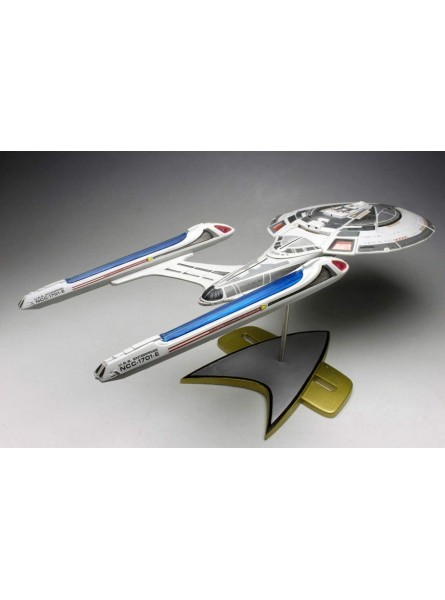 AMT AMT853 1 1400 Star Trek USS Enterprise 1701-E Plastikmodellbausatz Modelleisenbahnzubehör Hobby Modellbau Mehrfarbig - B00DT32YDG