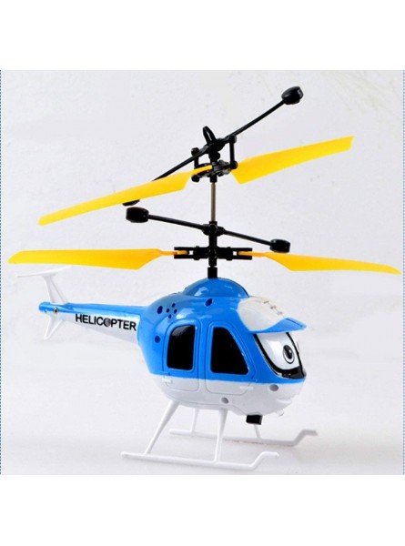 AORED Induktionshubschrauber USB-Ladeinduktionssuspendierung Bunte Lichter Flugzeug Kind Mini kleines Flugzeug Quadcopter Suspendierung Induktionsflugzeug Color : B - B07TH95LZ7