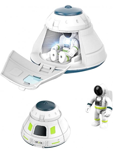 greatdaily Weltraumspielzeug mit Raumschiff Space Rover mit Astronautenfigur Weltraumspielzeug für Kinder ab 3 Jahren | Fun Venture Space Shuttle für Jungen und Mädchen Geschenk - B09NYGXHZ2