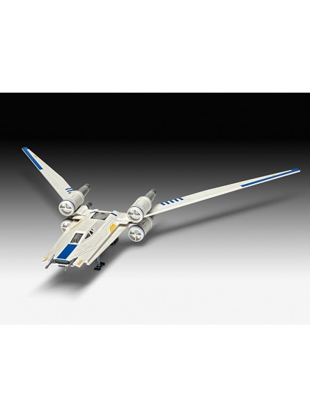 Revell Modellbausatz Star Wars Rebel U-Wing Fighter im Maßstab 1:100 Level 1 originalgetreue Nachbildung mit vielen Details Build & Play mit Light&Sound zum Bauen & Spielen 06755 - B01D4QFYM0