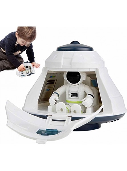 Yusheng Space-Shuttle-Spielzeug ABS Geschmackloses Weltraumspielzeug für Kinder Weltraumgeschenkspielzeug mit Lichtern Geräuschen und Batterie für Geburtstagsgeschenke Abenteuer - B0BMDDWQVV
