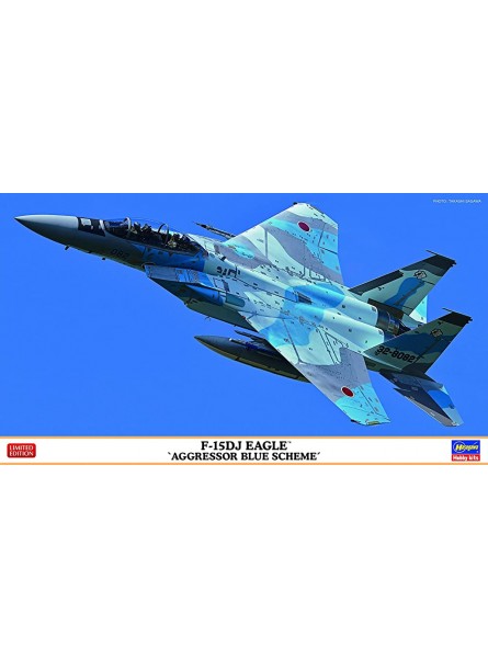 Hasegawa 002367 1 72 F-15DJ Eagle Aggressor Blue Scheme Mehrfarbig - B08PPJZ44M