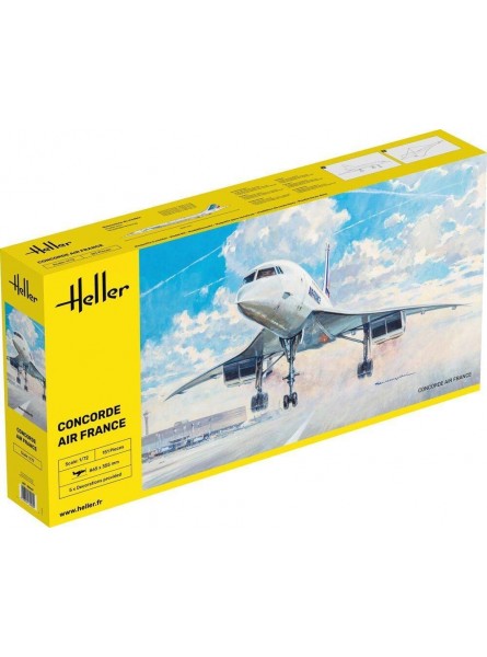 Heller AF Concorde 1:72e - B09RTKC36F