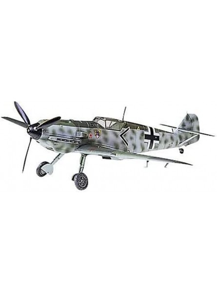 TAMIYA 300060750 300060750-1:72 Messerschmitt Bf109E-3 Luftfahrt Modell Standmodell originalgetreue Nachbildung Plastik Bausatz Basteln Modellbausatz Zusammenbauen unlackiert - B00061HGV4