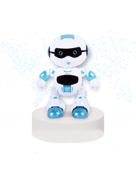 KIKIRon Roboter Spielzeug Smart Touch Control Programmierbare Voice Interaction Singen Tanz RC Roboter-Spielzeug-Geschenk for Kinder Farbe : Blau Größe : 12x8x23cm - B085NPFPDC