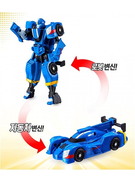 TOBOT V Mini Speed B Type Transforming Robot from Car Toy Korean Animation - B09TJJVGMQ