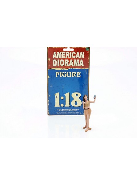 American Diorama Partygängerin Figur #5 1:18 - B08F5BXHTR