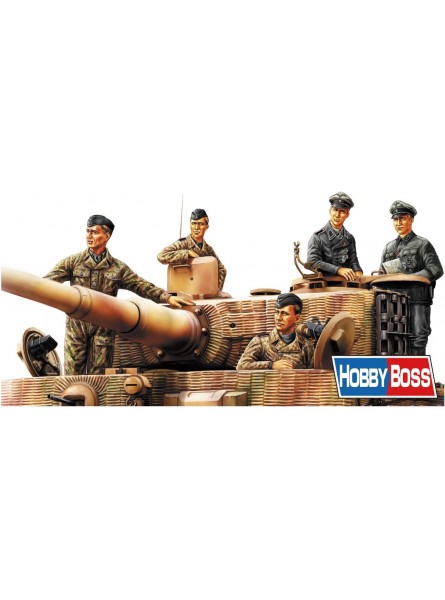Hobby Boss 084401 1 35 Deutsche Panzerbesatzung Normandie 1944 Modellbausatz verschieden - B07R6KQ4H1