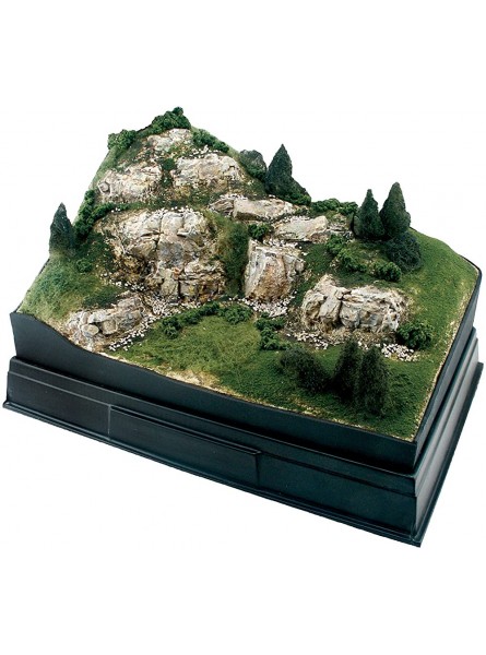Woodland Scenics Karton Diorama Kit Mountain - B00149T3NQ