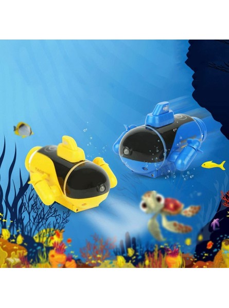 LZYDQP Mini ferngesteuertes Atom-U-Boot-Spielzeug RC-Boot elektronisches Wasserspielzeug RC-U-Boot elektronisches Wasserspielzeug geeignet für Schwimmbad-Aquarium Kindergeburtstagsgeschenke - B09SDGGH7T