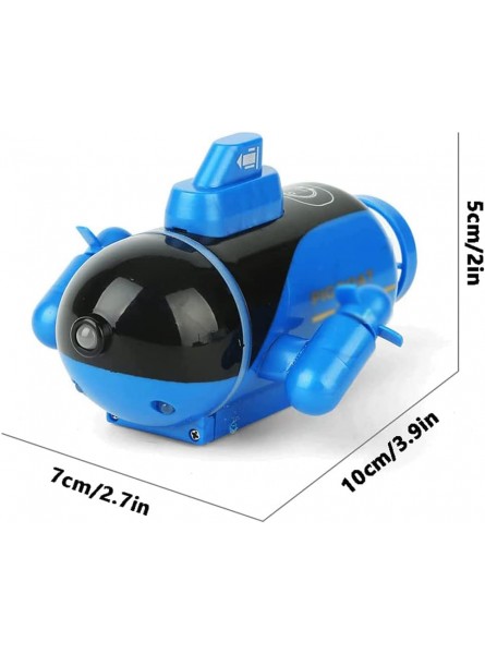 LZYDQP Mini ferngesteuertes Atom-U-Boot-Spielzeug RC-Boot elektronisches Wasserspielzeug RC-U-Boot elektronisches Wasserspielzeug geeignet für Schwimmbad-Aquarium Kindergeburtstagsgeschenke - B09SDGGH7T
