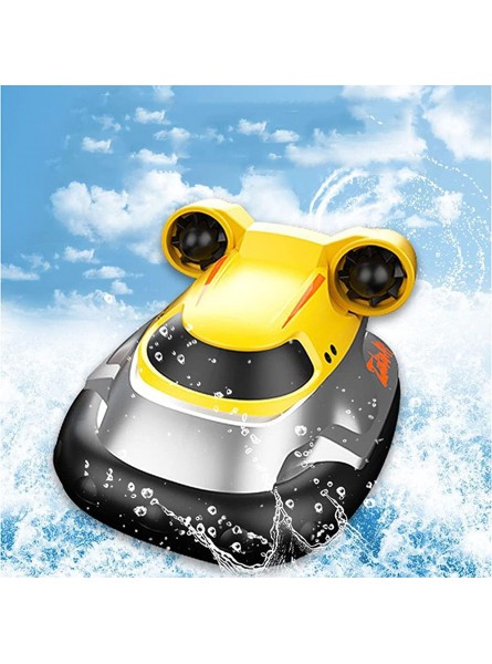 Mini Kinder 2,4 g drahtloses Mini Hovercraft Toy Boy Sommer Wasser Elektro -Fernbedienungs -Kontrollboot Schnellseegelmodell Rc Boote Outdoor Motorboot Spielzeug for Jungen Mädchen Kinder Spielzeugges - B0B4P1MWGZ