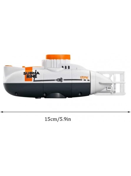 Nsddm U-Boot-Fernbedienung Boot Kontroll-U-Boot-Unterwasser-Drohnen-Boot-Drohnen mit Kamera-Fernbedienung-Boot-Boot for Kinder-Geschenk Farbe : Weiß - B09LCT948K