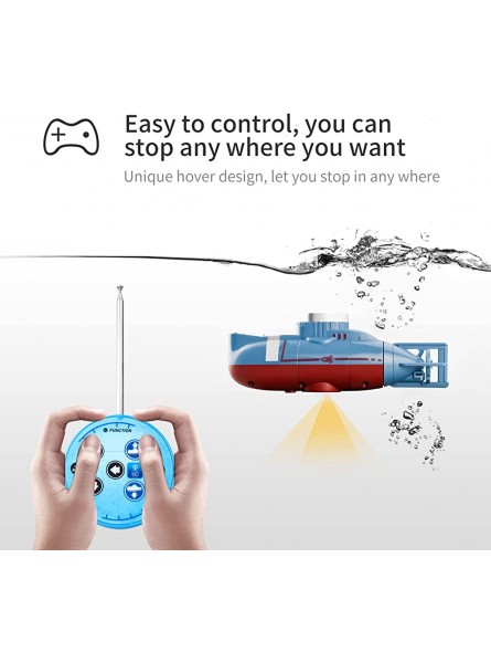 Sunydog Mini RC U-Boot RC Boot Fernbedienung Boot Wasserdichtes RC Spielzeug für Kinder - B09Z6TTXW7