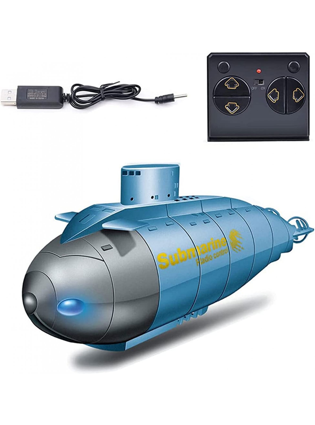 SYLYCS Mini Radio Fernbedienung Nuklear-U-Boot Spielzeug RC Boot Elektrisches Wasser Kinder Geburtstagsgeschenke - B09MKN79HB