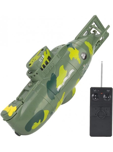 Tbest RC U-Boot-Spielzeug Mini-Simulation Militärfernbedienung 6-Kanal-U-Boot-Spielzeug Modell - B08RC27KSW