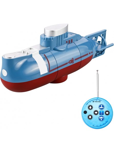WANXIAO Mini RC U-Boot RC Boot Fernbedienung Boot Wasserdichtes RC Spielzeug für Kinder - B0B49TPJZB