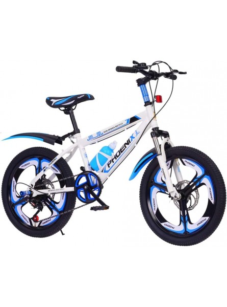 Axdwfd Kinderfahrräder 18 Oder 20 Zoll Mountainbike 21-Gang Getriebe Federgabel Kinderfahrrad for Jungen Und Mädchen - B08JDXMS92