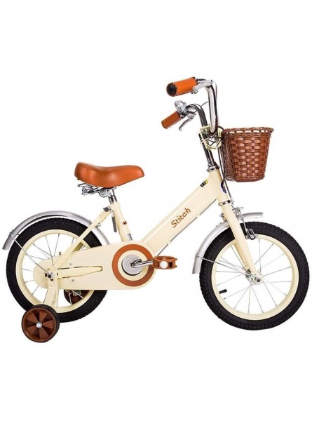 GAOTTINGSD Baby Dreirad Kinderdreirad Tricycle Kinderfahrräder Kinderfahrrad Jungen-Mädchen-Fahrrad-Größe 12" 14" 16" mit Stabilisator und Korb Fahrrad for Kinder Size : 12" - B09C5D1GMB