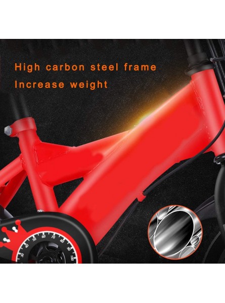 KJHGMNB Kinderfahrräder High-Carbon Steel Fahrräder erhöhen die Tragfähigkeit. - B08GSHHFV6