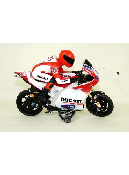 NewRay 88815 Ferngesteuertes Modellmotorrad Ducati Desmosedici C.Stoner Nr.4 1:9 - B01CML5LQM