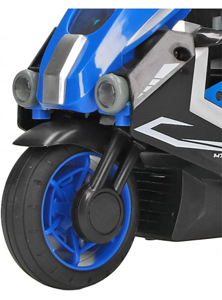 RC Drift Autocycle Spielzeug Schnelle und Genaue Reaktion DreiräDriges Strukturdesign Super StöRungsfreies RC-Drift-Motorrad mit Ladekabel FüR den AußEnbereich Blau - B0BJ1STRP7