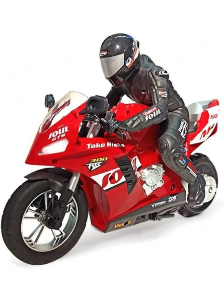 RC-Motorrad ferngesteuerte Motorräder Hochgeschwindigkeits-RC-Auto ferngesteuertes Auto 2,4-GHz-Drift-Stunt-Auto Motorrad für Kinder ab 4 5 6 7 8 Jahren - B0BLSF6P5G