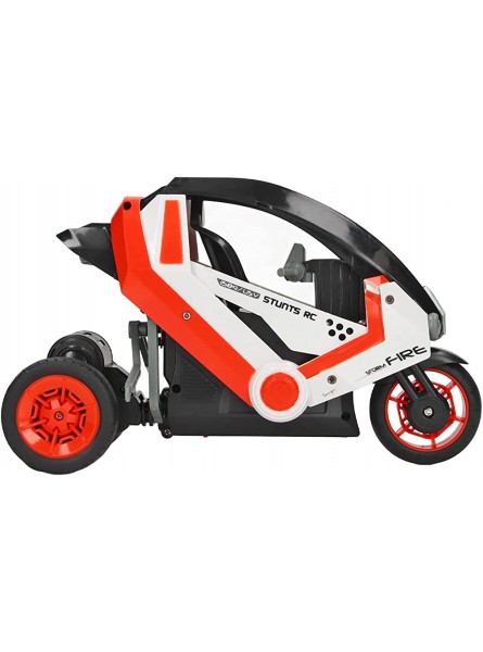 RYSH RC Drift Autocycle Spielzeug RC Drift Motorrad Schnelle und genaue Reaktion Kleiner Wenderadius einfach zu bedienen für Orange - B0BCH9X92K